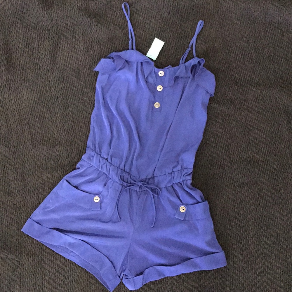 Maurices blue romper